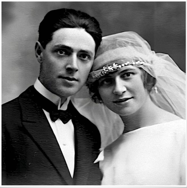 Robert et Henriette LEMOINE (n&eacute;e Boucaud)
Mariage le 23 avril 1923